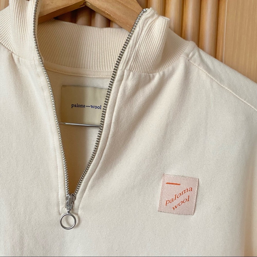 Paloma wool logo half zip sweatshirt - Picture 3 of 5